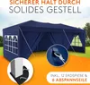 Kronenburg Faltpavillon 3x6m - Wasserfest, UV-Schutz 50+, 6 Produktbild-Vorschau 5