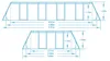 Bestway 561MB Rahmen-Gartenpool 488 x 244 x 122 cm 10-in-1 Produktbild-Vorschau 15