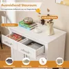 COSTWAY Katzenschrank für Katzentoilette, Katzenklo Schrank Produktbild-Vorschau 5