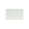 A rectangular white filter with three small holes. Produktbild-Vorschau