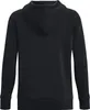 The back view of a black hoodie. Produktbild-Vorschau