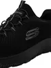 Close-up view of a black Skechers sneaker. Produktbild-Vorschau