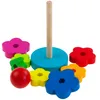 Tg67026 Drevené Bloky Veža Puzzle Sorter Pyramída Náhľad obrázku produktu 3