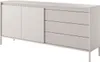 GRAINGOLD Sorano Kommode, Beige, H187x B82x T40 cm, 3 Produktbild-Vorschau 2