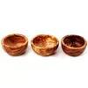 3er Set Müslischale aus Olivenholz 14 cm Produktbild-Vorschau 2