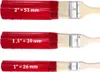 MONZANA® Malerpinsel 15tlg Set 3 versch. Größen für Produktbild-Vorschau 3