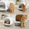 Katzenklo faltbar geschlossene toilette mit Schaufel Leicht Produktbild-Vorschau 9