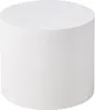 A white cylindrical object, likely a table or stool, is shown against a white background. Náhled obrázku produktu