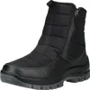 A black winter boot is shown against a white background. Voir les images du produit
