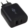 45 W USB-C PD GaN Dual-Schnellladegerät schwarz Produktbild-Vorschau 7