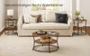 A living room scene with a couch, coffee table, and side tables. Produktbild-Vorschau
