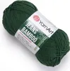 Yarn Art Jeans Bamboo 139 Dark Green Pletacia priadza Náhľad obrázku produktu 1