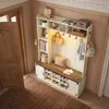 Garderobenständer mit Sitzbank, Garderobe mit LED, Produktbild-Vorschau 3
