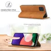 Galaxy A22 5G Hülle, Standfunktion Kartenfach Wallet Leder Produktbild-Vorschau 3