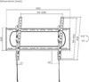 Wiltec supporto TV 37"-80", supporto a parete per TV fino a Anteprima dell’immagine prodotto 5
