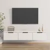 Szafka Wisząca, Biała, 102X30X20 Cm, Materiał Podgląd zdjęcia produktu 9