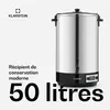 Klarstein KonfiStar 50 Digital Stérilisateur & distributeur Voir les images du produit 2