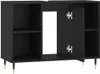 vidaXL Armoire de salle de bain noire 80x33x60 cm Bois Voir les images du produit 4