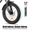 HILAND Lasten E-Bike Damen Herren 20 Zoll Fat Tire, Produktbild-Vorschau 5