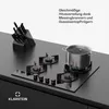 Klarstein Goldflame Nano Gaskochfeld, 4 Messingbrenner, 60 Produktbild-Vorschau 4