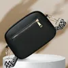 Elegante borsa a tracolla in pelle nera Anteprima dell’immagine prodotto 12