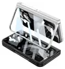 A foldable phone case is shown in an open position, with the top half lifted off the bottom half. Anteprima dell’immagine prodotto