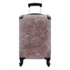 MuchoWow® Koffer Handgepäck Trolley Rollkoffer Kleine Produktbild-Vorschau 1