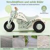 Kinder Motorrad mit Seifenblasenmaschine & Musik & LED Scheinwerfer  Kindermotorrad Grün - Costway