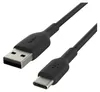 Belkin USB-C/USB-A Kabel    15cm PVC, schwarz        Produktbild-Vorschau 4