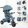 Tricycle pour enfants Bébé Tricycle Siège tournant Vélo Voir les images du produit 6