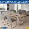 DanDiBo 2x nohy stolu z nerezové oceli 72 x 72 cm rám stolu Náhled obrázku produktu 7