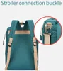 Rucksack für Mütter 2in1 mit integriertem Kinderbett - rosa Produktbild-Vorschau 6