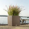 Kvetináč LECHUZA CUBE Cottage 40 grafitovo čierny | Náhľad obrázku produktu 7