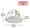 Ingenuity Cozy Spot Loamy Spielmatte, Spielbogen aus Holz, Produktbild-Vorschau 3