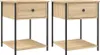 VidaXL 825846, Dąb, Żelazo, Drewno, 440 mm, 450 mm, 580 mm, Podgląd zdjęcia produktu 2