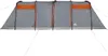 vidaXL Tente familiale tunnel 10 personnes grise et orange Voir les images du produit 6