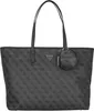 Guess ower Play 4G Logo Shopper Tasche in Coal für Damen – Produktbild-Vorschau 2