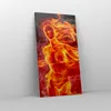 Bild auf Leinwand - Leinwandbild - Frau Flammen Produktbild-Vorschau 4