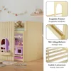 Flieks Etagenbett 90x200cm mit Led, Kinderbett Hausbett mit Produktbild-Vorschau 5