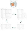 Scaffale a incastro Relaxdays, scaffale modulare a cubi, Anteprima dell’immagine prodotto 6