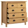 vidaXL Sideboard Hill Range 79×40×80 cm Pin massif Voir les images du produit 3