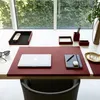 Mauspad Echtes Leder Bordeaux Rot cm 20x32 - Mousepad Produktbild-Vorschau 4