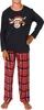 Normann Kinder UNI langarm Weihnachts Schlafanzug Pyjama Produktbild-Vorschau 1