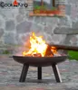 Feuerschale POLO Ø100cm Feuerstelle Feuerkorb Stahl Garten Produktbild-Vorschau 6