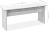 set da pranzo 3 pezzi Tavolo e panche in legno bianco Anteprima dell’immagine prodotto 7