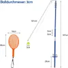 Set Tetherball portatile regolabile con racchette Anteprima dell’immagine prodotto 2