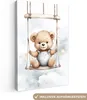 MuchoWow® - Leinwandbilder - Bär - Baby - Tier - Kinder, Produktbild-Vorschau 1