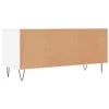vidaXL TV Schrank Weiß 100x34,5x44,5 cm Holzwerkstoff - Produktbild-Vorschau 7
