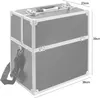 AREBOS Kosmetikkoffer 26L Schwarz | 13 Fächer, Aluminium, Produktbild-Vorschau 14
