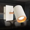 Wandlampe Wandleuchte innen Spotleuchte Leselampe Flur Produktbild-Vorschau 2